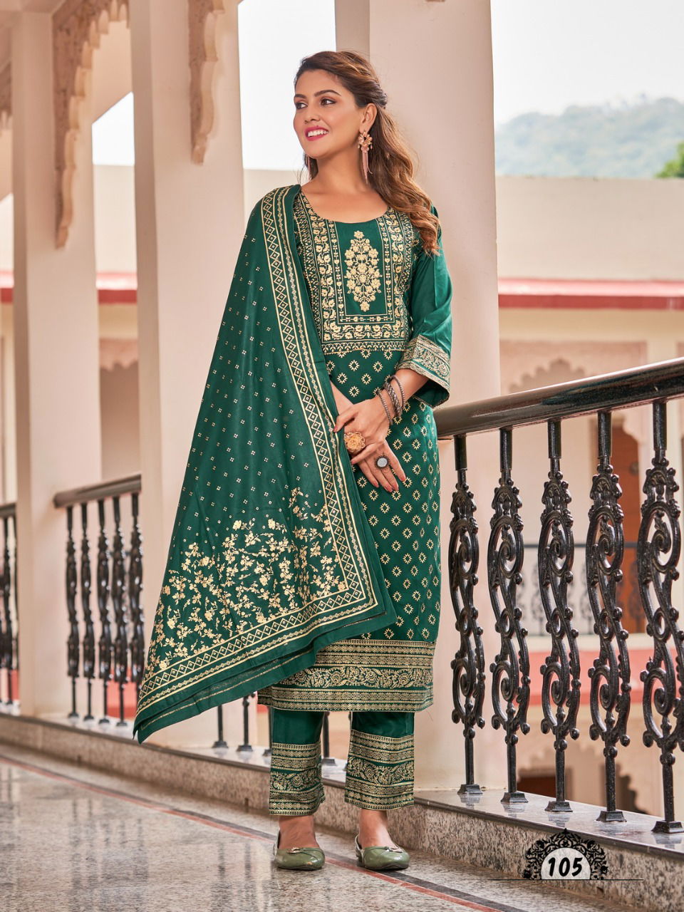 Banwery Nykaa New Fancy Festival Wear Rayon Kurti Pant With Dupatta Collection